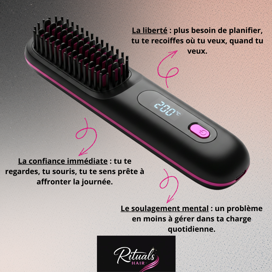 Brosse Lissante Sans Fil